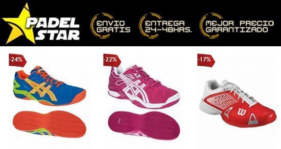 zapatillas de padel